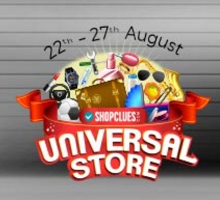 India Desire : Shopclues Universal Store : Upto 60% Off + Extra 10% Off Between 22nd To 27th August 2016